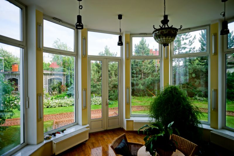 Elegant bay window addition